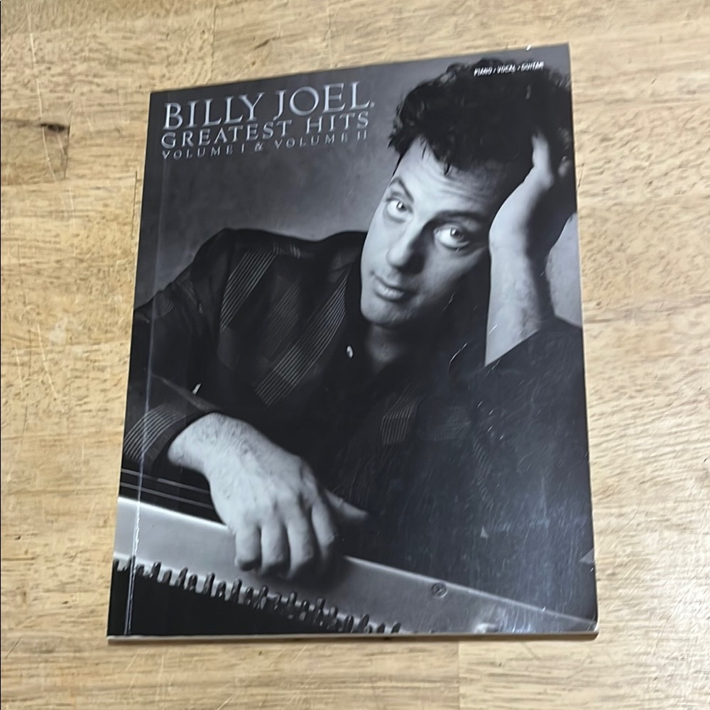 Billy Joel Greatest Hits Volume I & II Sheet Music Book Piano Vocal Guitar